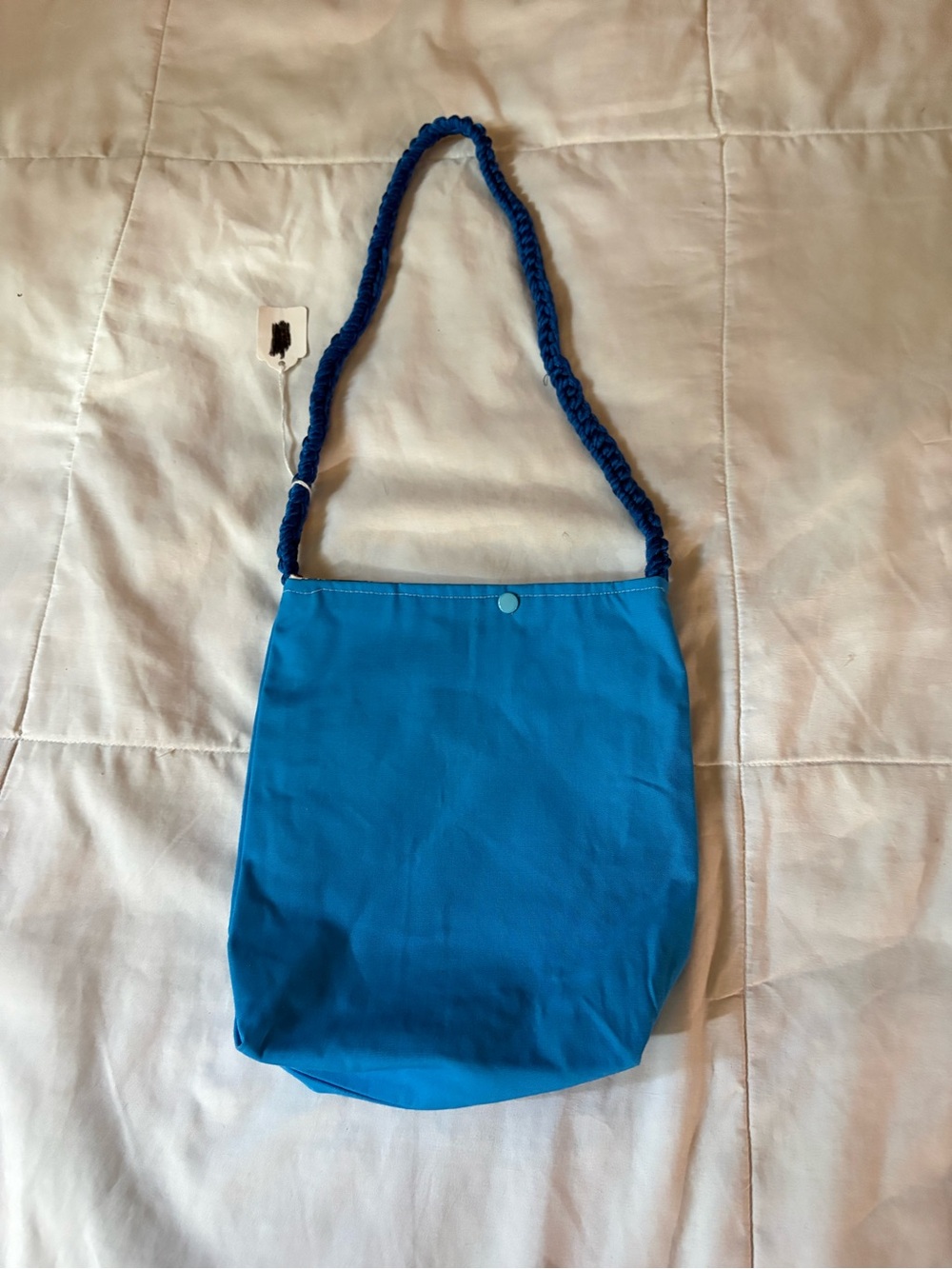 Blue Women’s Shoulder Bag - Casual Tote